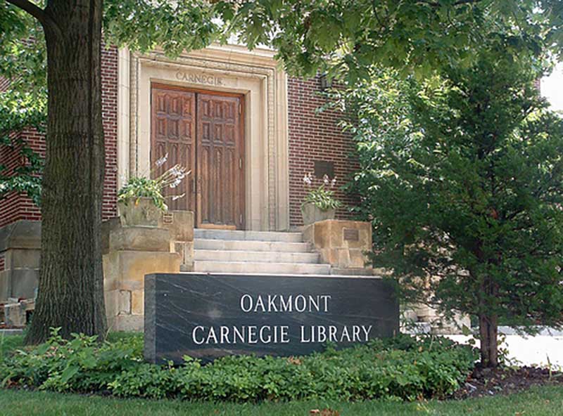 Oakmont Carnegie Library exterior