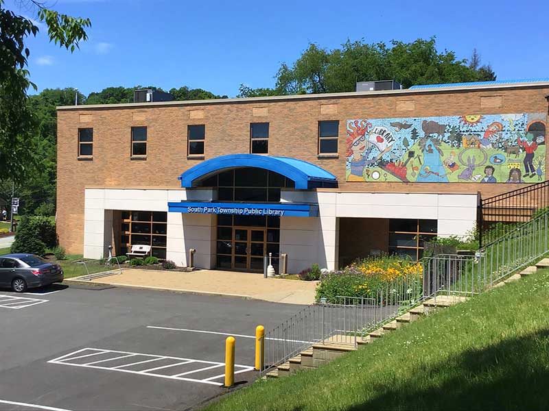 South Park Township Library exterior